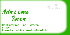 adrienn kner business card